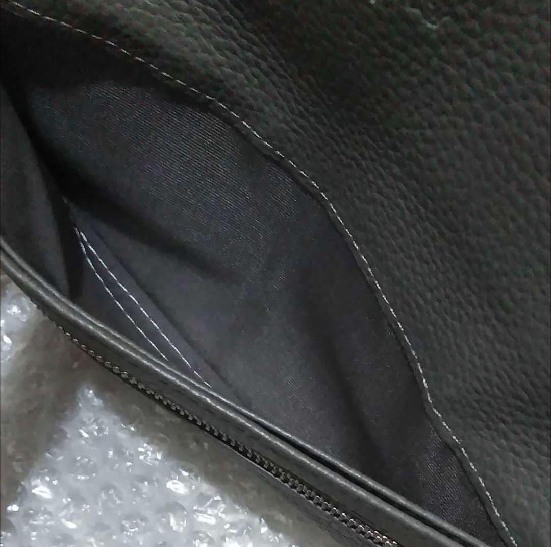 グレー系統 本革 スリム長財布 新品未使用 アングリッド 安い 価格ファッション - グレー系統 本革 スリム長財布 新品未