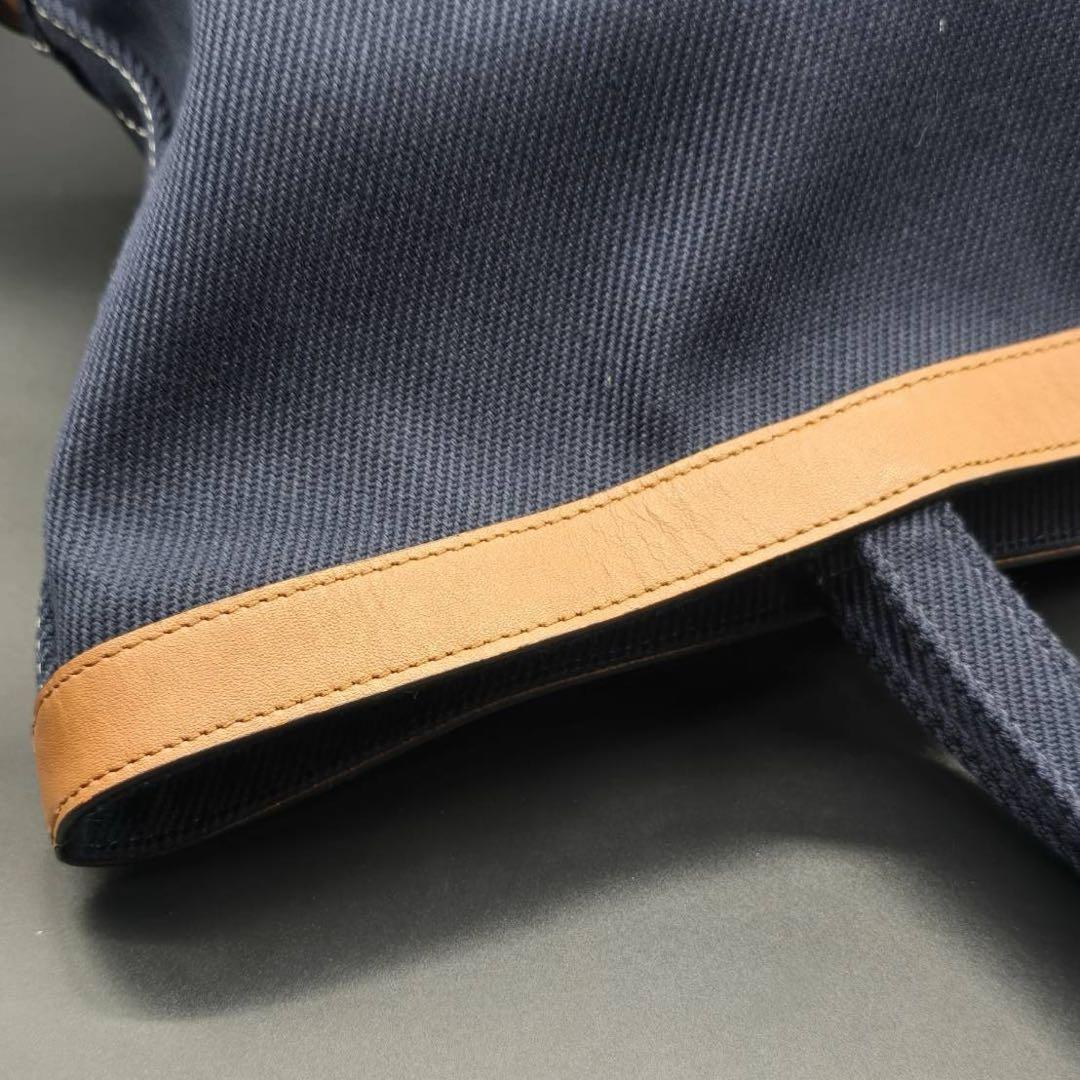 【新品】PAUL SMITH ポールスミス PS トートバッグ ネイビー レザー