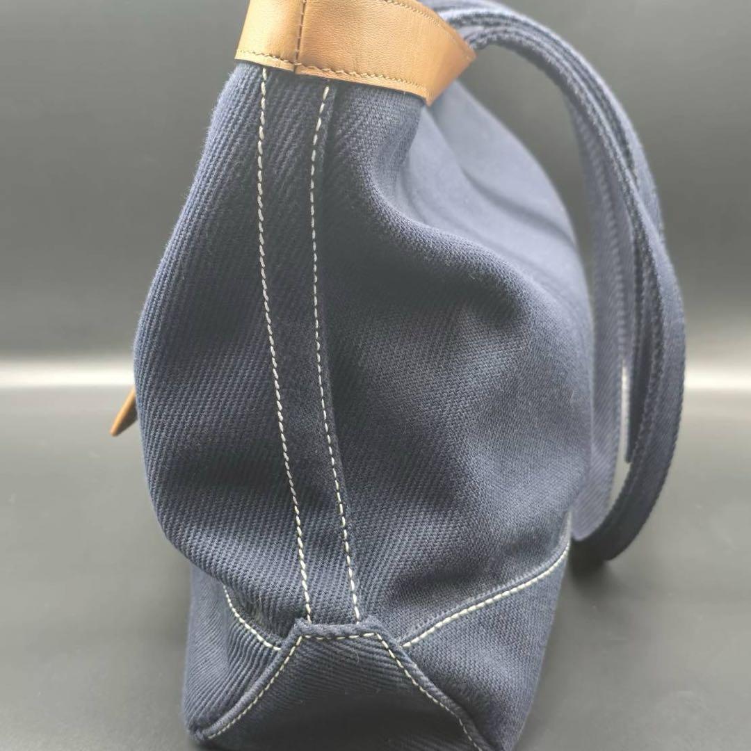 【新品】PAUL SMITH ポールスミス PS トートバッグ ネイビー レザー