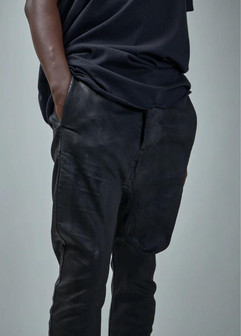 ✴︎BORIS BIDJAN SABERI VINYL COATED PANTS