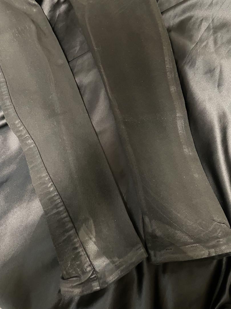✴︎BORIS BIDJAN SABERI VINYL COATED PANTS