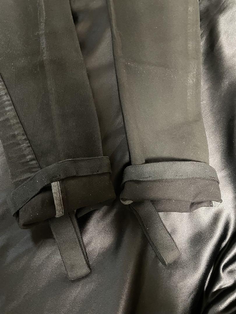 ✴︎BORIS BIDJAN SABERI VINYL COATED PANTS