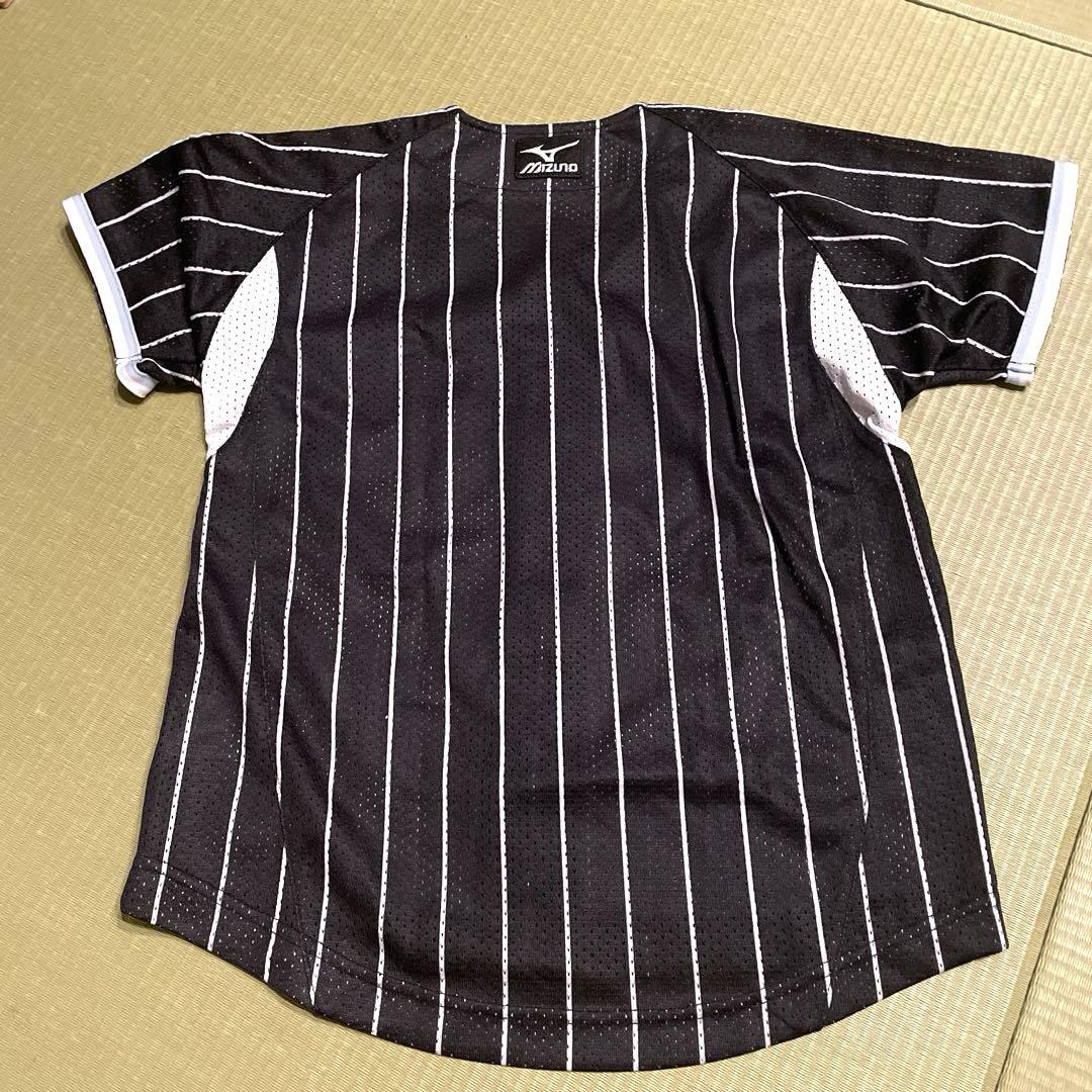 美品】阪神タイガース ユニフォーム 黒ストライプ ミズノ 虎