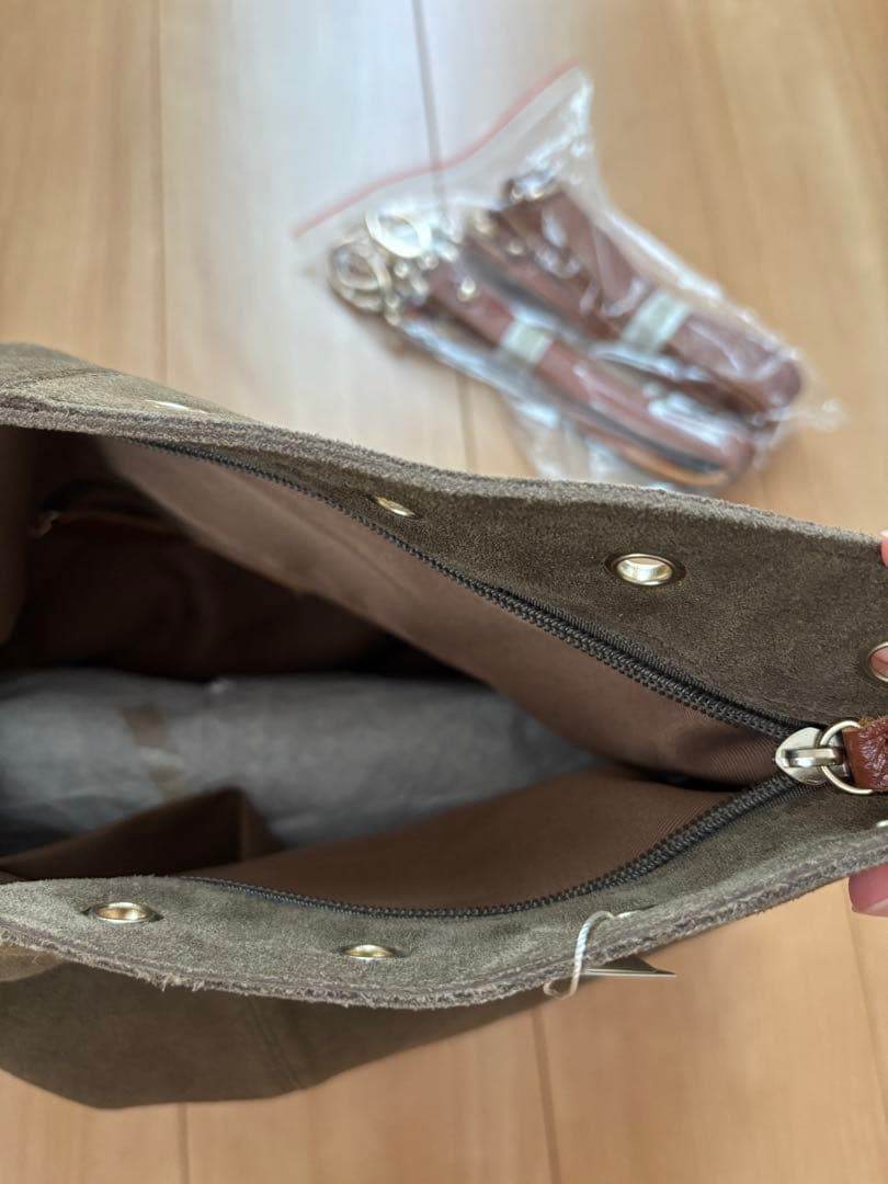 【タグ付き新品】TOPKAPI ショルダーバッグ　ショルダーベルト2本付き