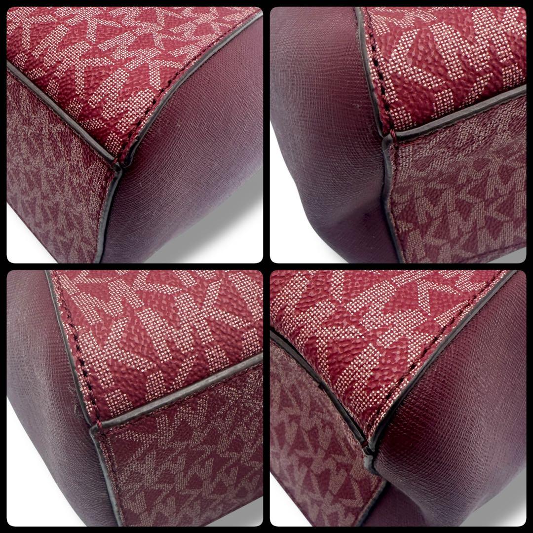極美品　マイケルコース　2way　ショルダーバッグ　チャーム有　自立可能 極美品 マイケルコース 2way ショルダーバッグ チャーム有 自立