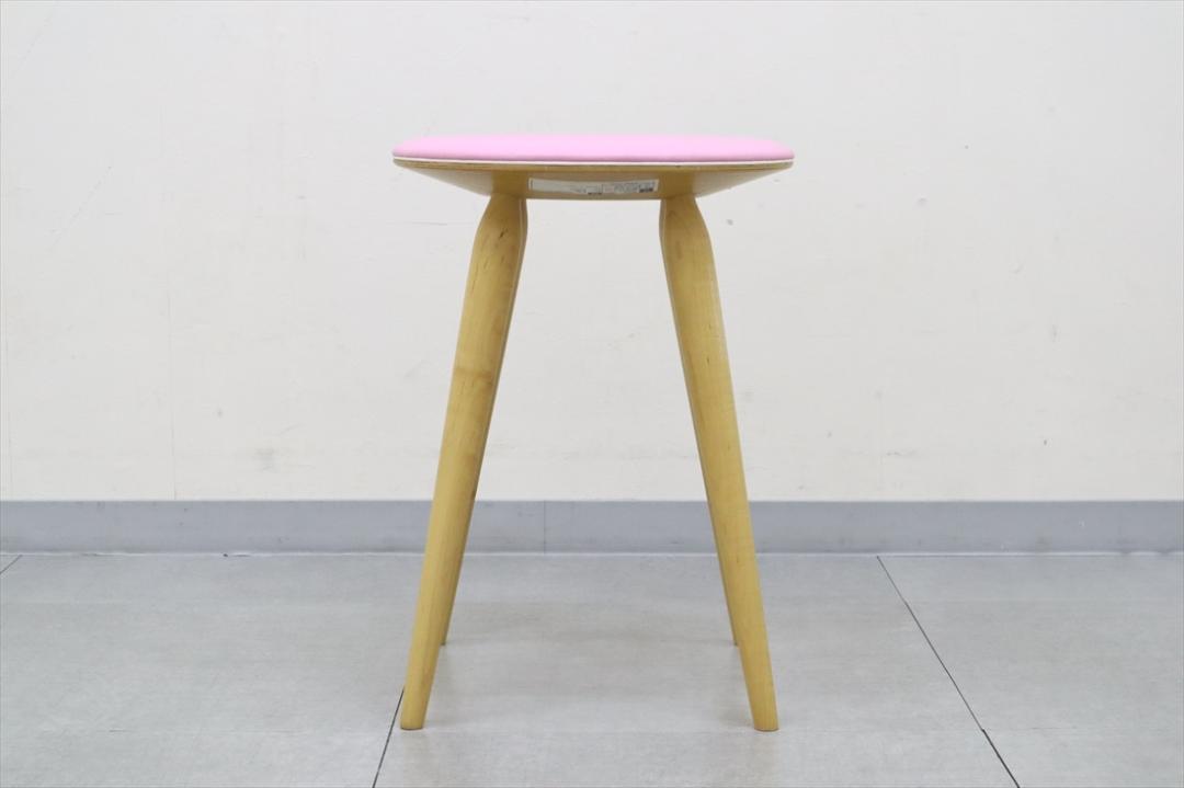 N 展示品 天童木工 TENDO リング スツール 丸イス 椅子 チェア 木製