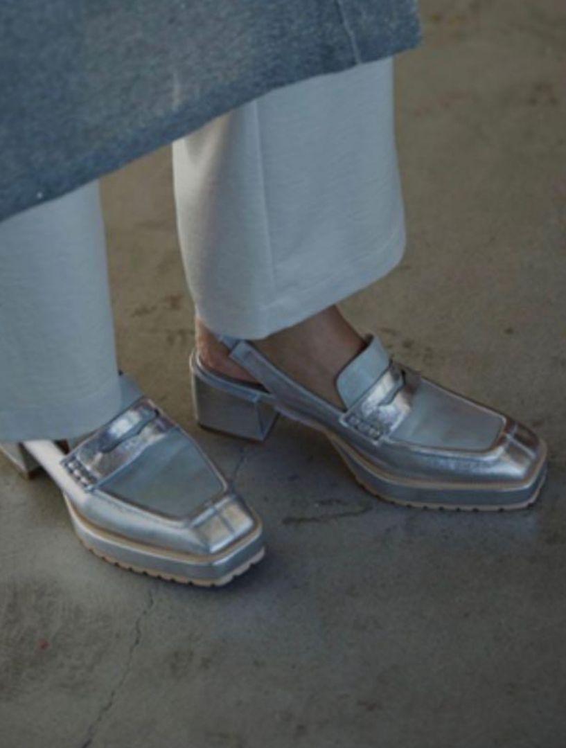 アメリヴィンテージ SQUARE LOAFER SANDALS
