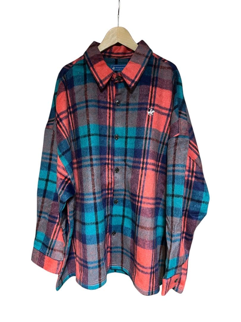 LEPSIM BEVERLYHILLSPOLOCLUB シャギーチェックシャツ