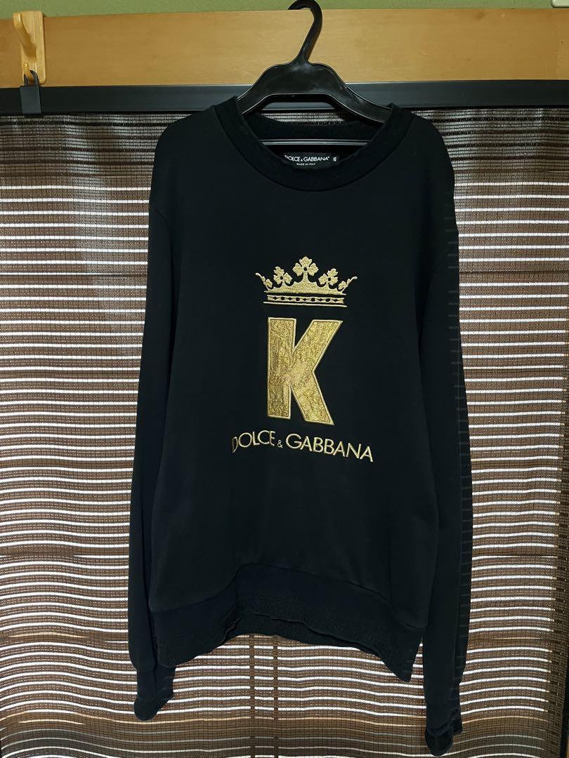 DOLCE&GABBANA トレーナー スウェット 黒服 トップス Mサイズ