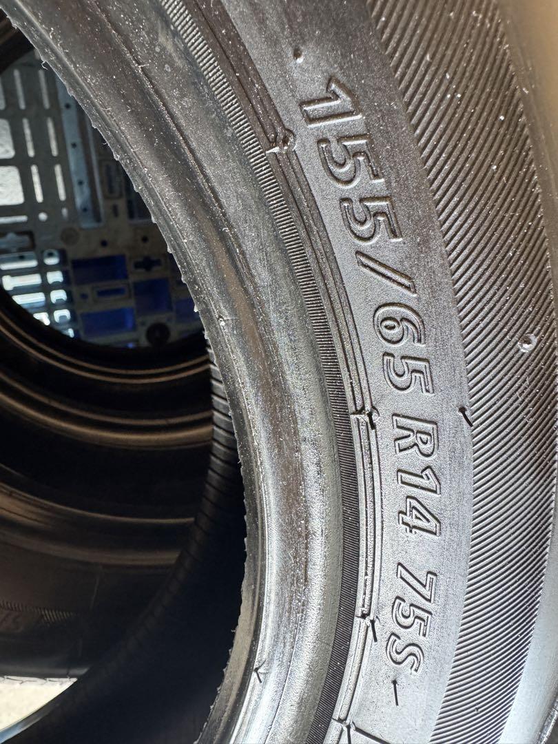 タイヤ・ホイール (125)155/65R14 BRIDGESTONE NEXTRY