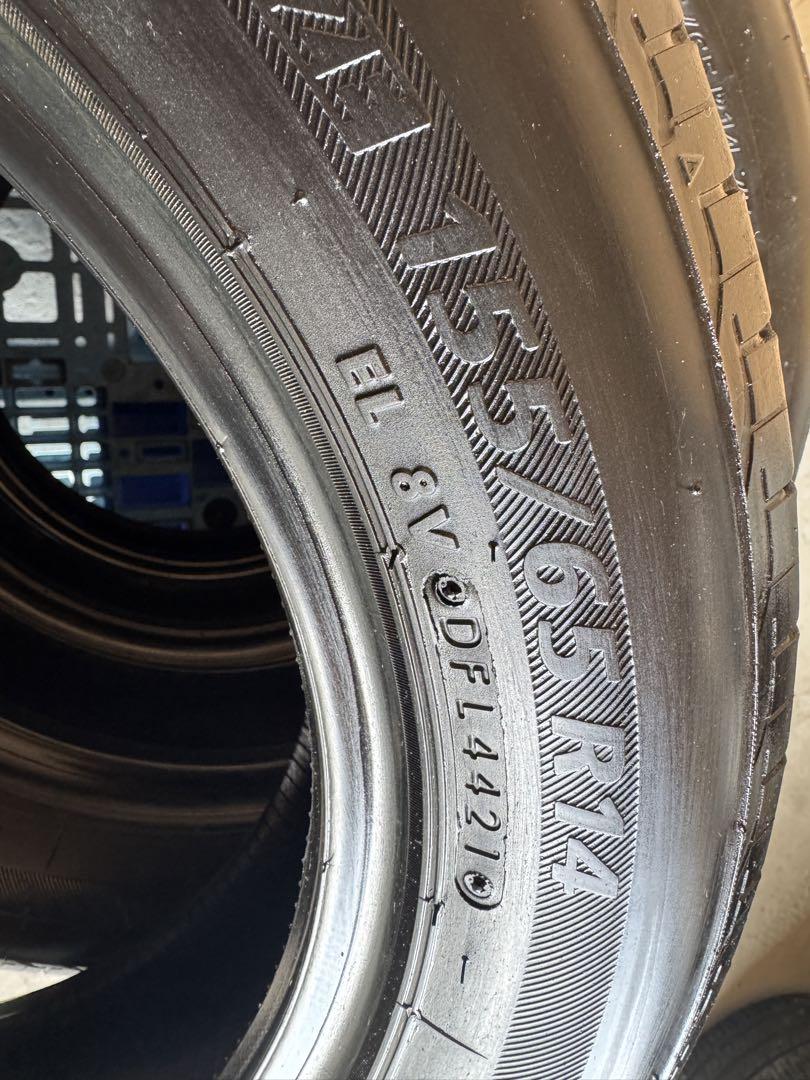 タイヤ・ホイール (125)155/65R14 BRIDGESTONE NEXTRY