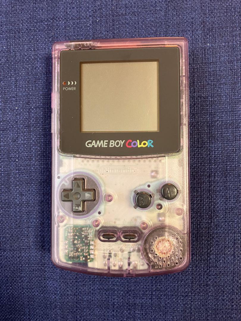 GAME BOY COLOR クリアパープル 本体 + ドラゴンクエスト3
