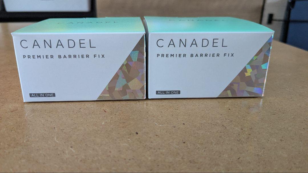 CANADEL カナデル プレミアバリアフィックス 58g　新品未使用品(2個) CANADEL カナデル プレミアバリアフィックス 58g 2個とバーム 新品
