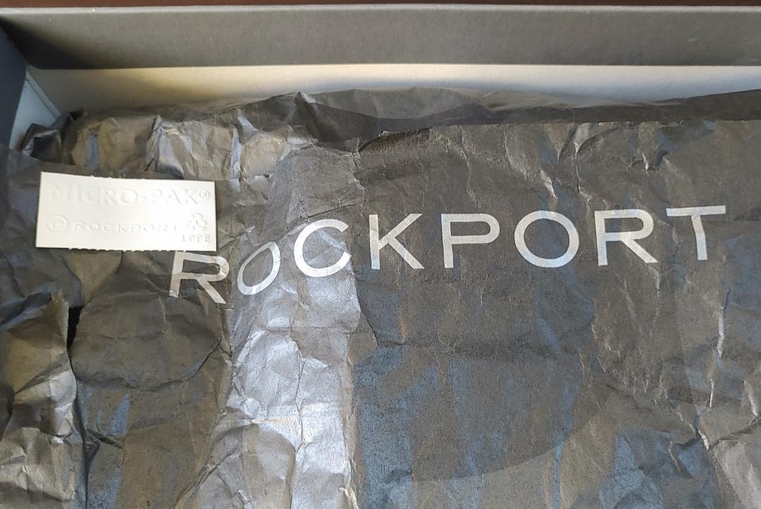 新品　ロックポート ROCKPORT A12990 黒色 レザー メンズ 28㎝