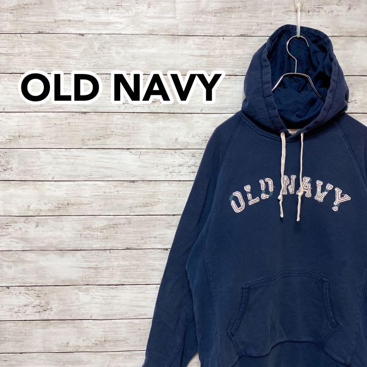 OLD NAVY オールドネイビー パーカー 長袖 ワッペン フーディー