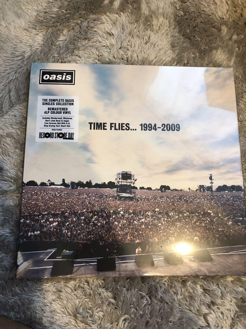 新品　Oasis Time Flies… 1994 -2009 カラーLP4枚