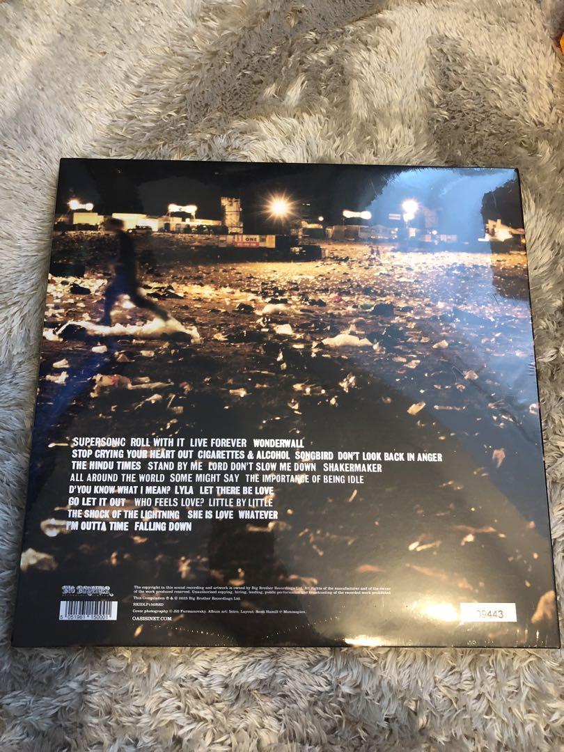 新品　Oasis Time Flies… 1994 -2009 カラーLP4枚