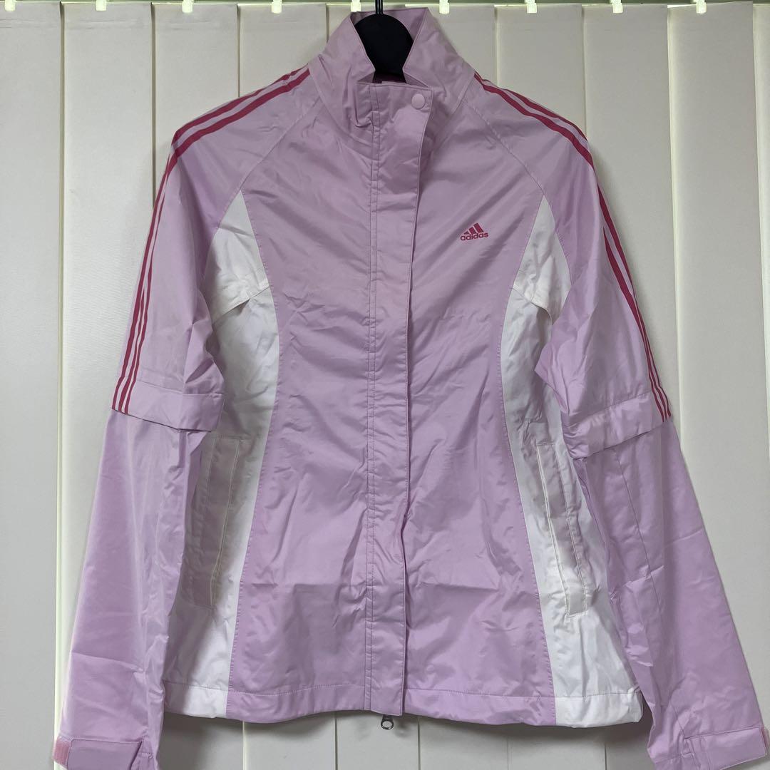 adidas ゴルフ レインウェア M ピンク