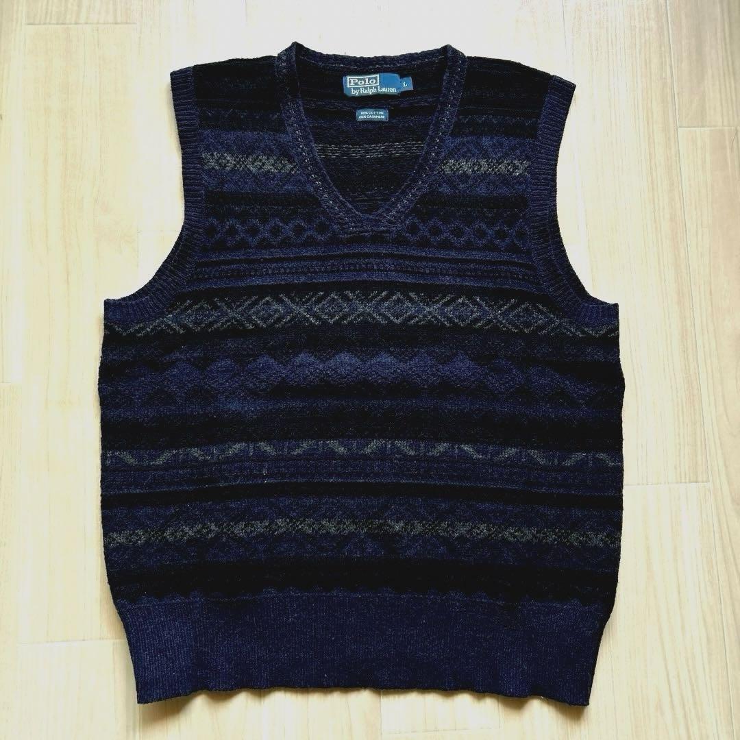 Polo Ralph Lauren カシミヤ ニットベスト ラルフローレン ポロ