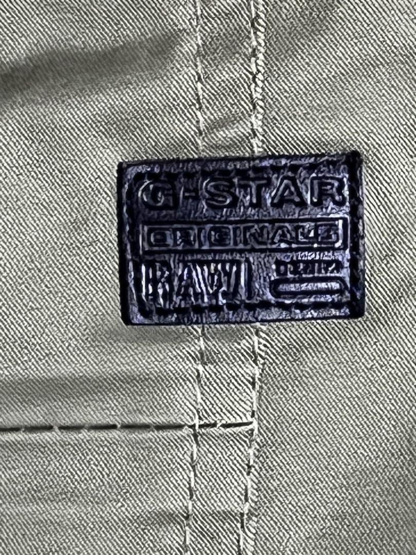テーパードパンツ D-STAQ カーキ色 G-STAR RAW