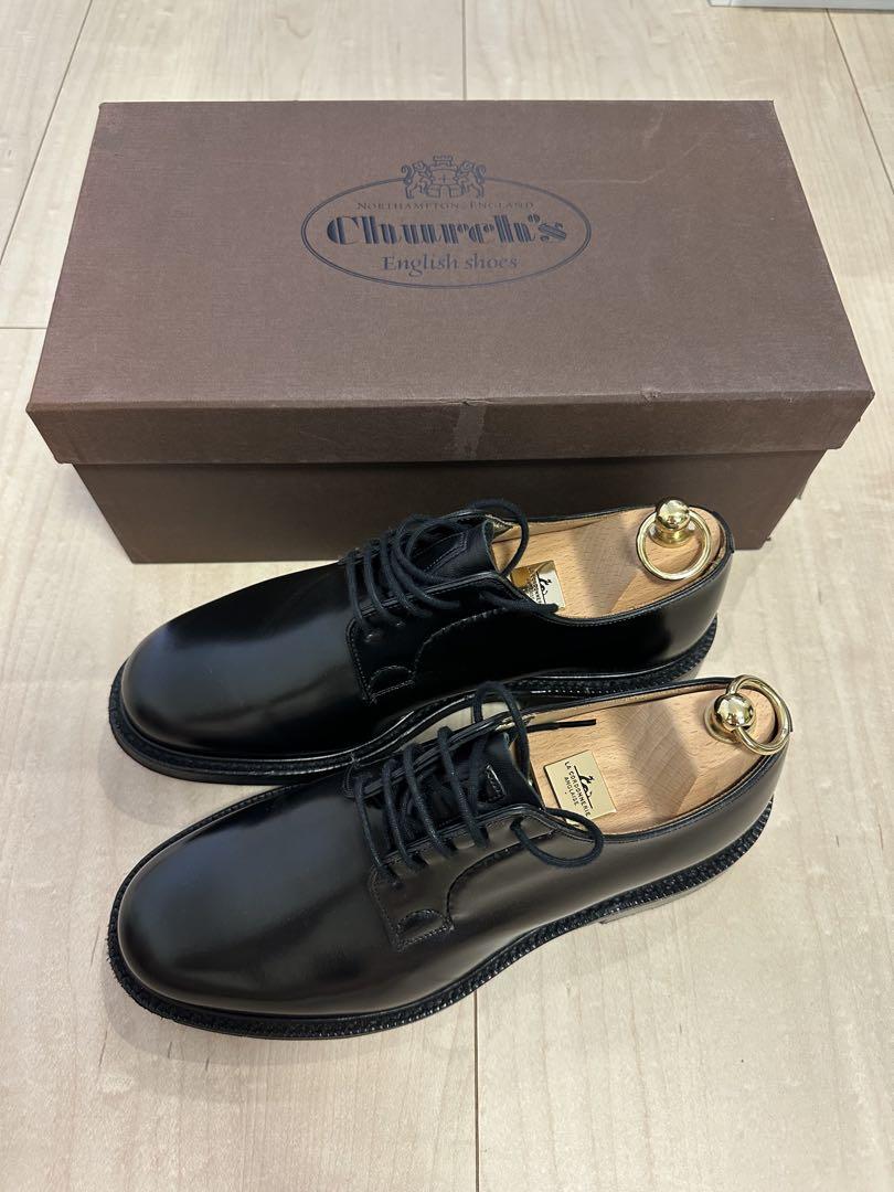 チャーチ BURWOOD MET ドレスシューズ レースアップ 37.5 黒