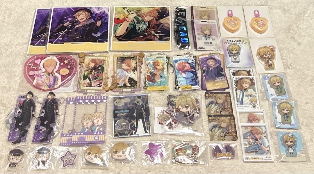 あんスタ　羽風　薫　セット　缶バ　アクスタ　アクキー　中国　台湾　韓国 あんスタ 羽風 薫 セット 缶バ アクスタ アクキー 中国 台湾