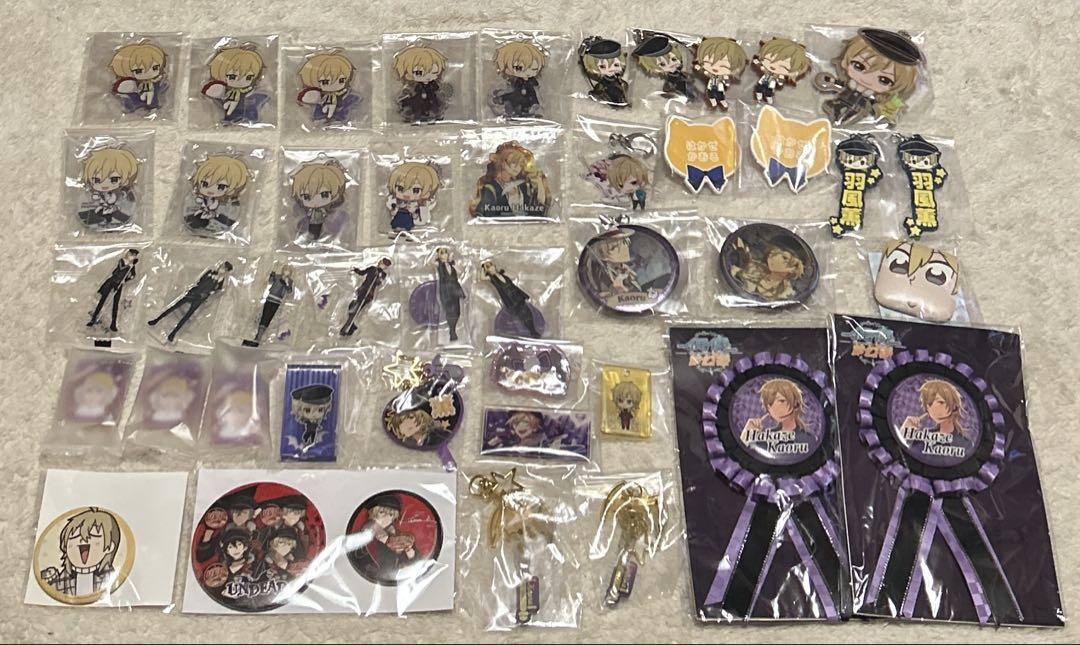 あんスタ　羽風　薫　セット　缶バ　アクスタ　アクキー　中国　台湾　韓国 あんスタ 羽風 薫 セット 缶バ アクスタ アクキー 中国 台湾