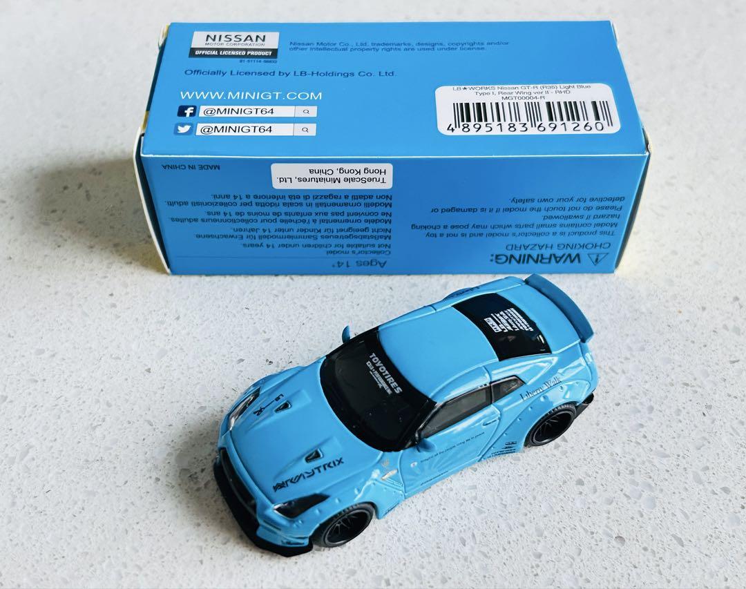 #04 MINI GT LB★WORKS Nissan GT-R
