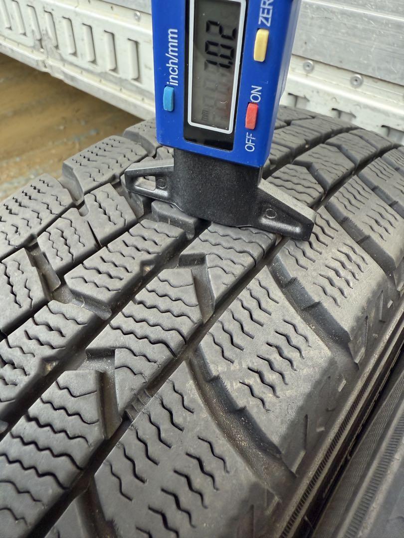 ギシンダンロップスタッドレス155／65R14 75Qスチールホイール付き