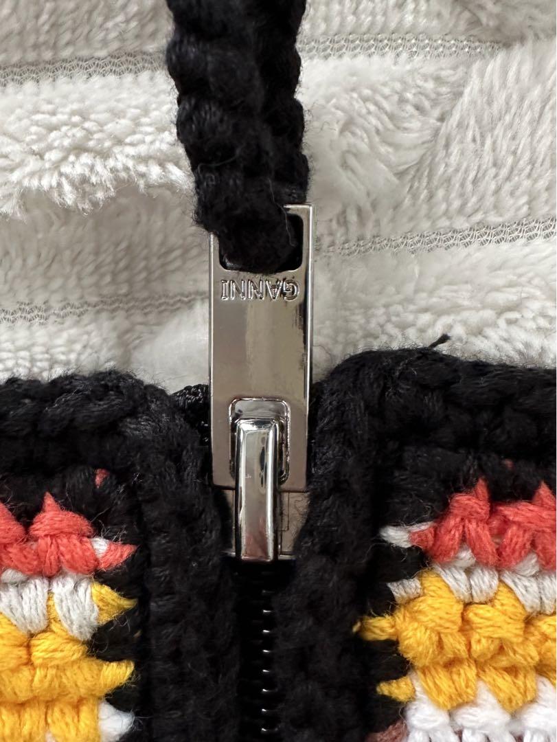 GANNI クロシェトップス