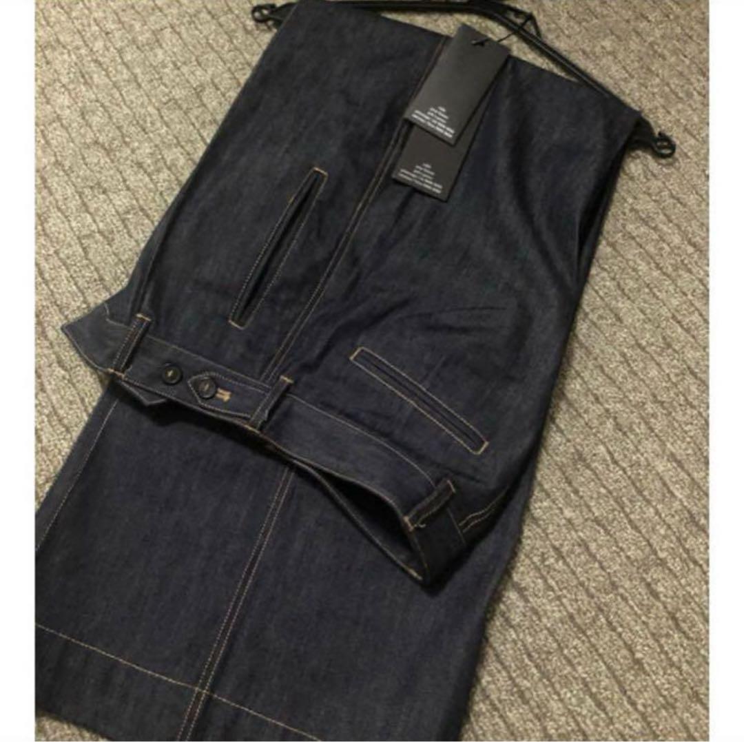 ROKH LONG DENIM TROUSERS INDIGO 36 ROKH LONG DENIM TROUSERS INDIGO 36