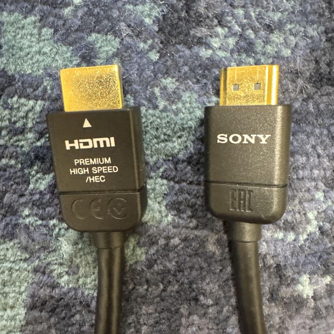 SONY プレミアム HDMIケーブル 1.5m ハイスピード 4K - メルカリ
