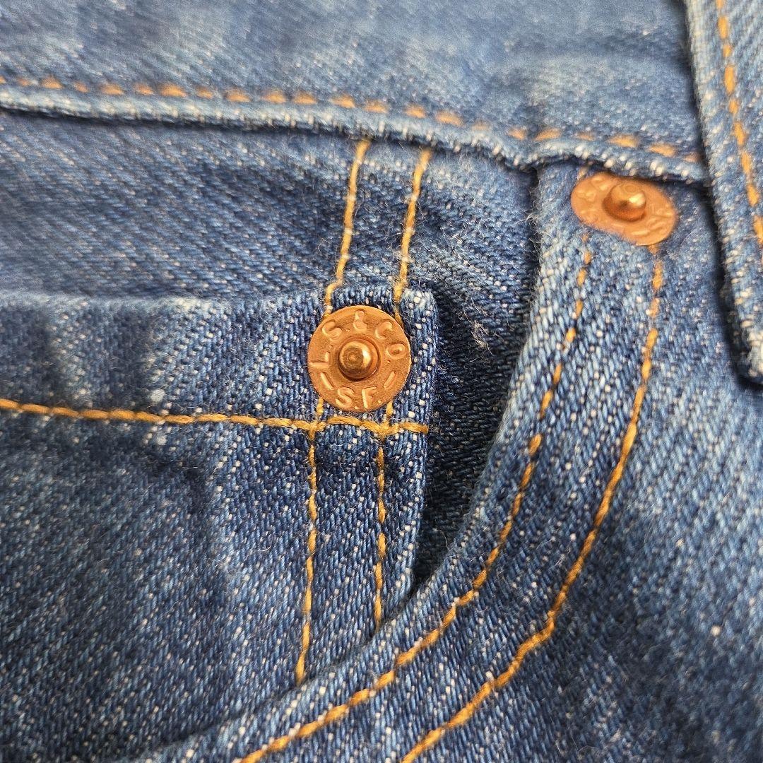未使用近 Levi's 501XX W36 USA製 裏ボタン524 エルパソ