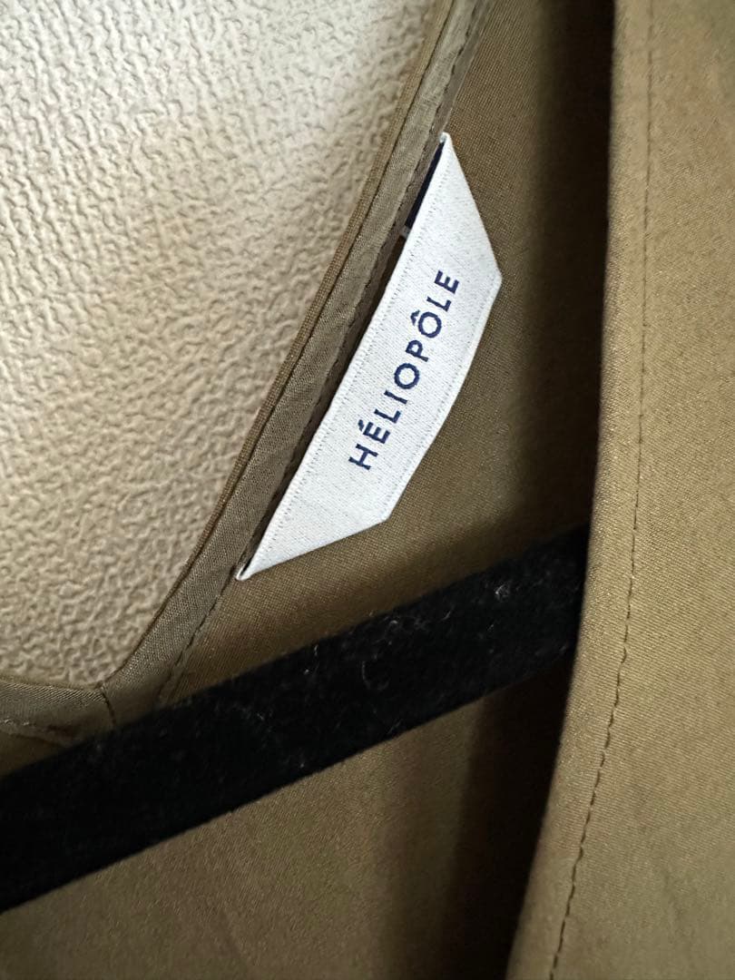 ノースリーブロングワンピース オリーブグリーンM