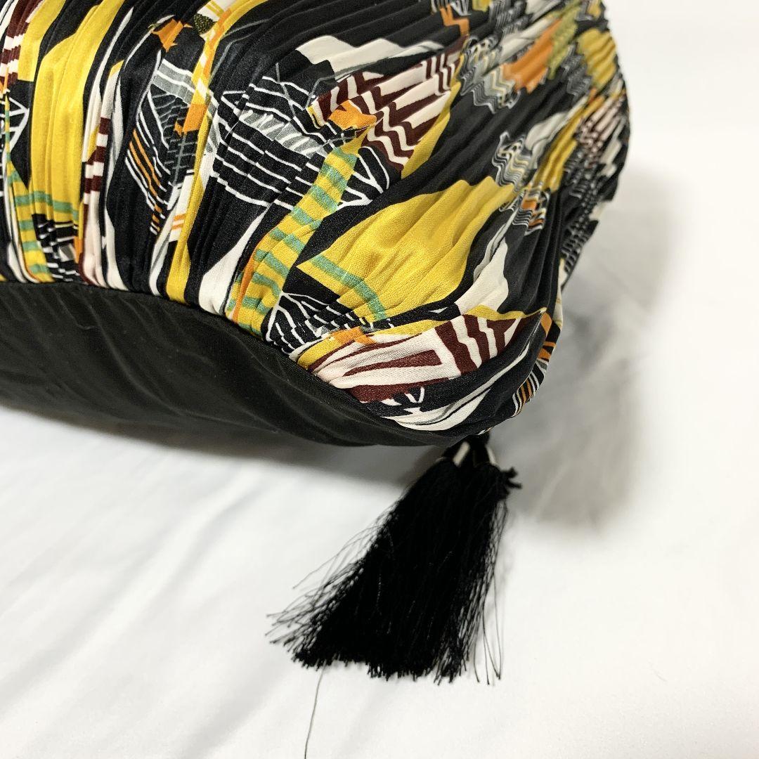 良品】ear Papillonner トートバッグ 巾着タイプ プリーツ