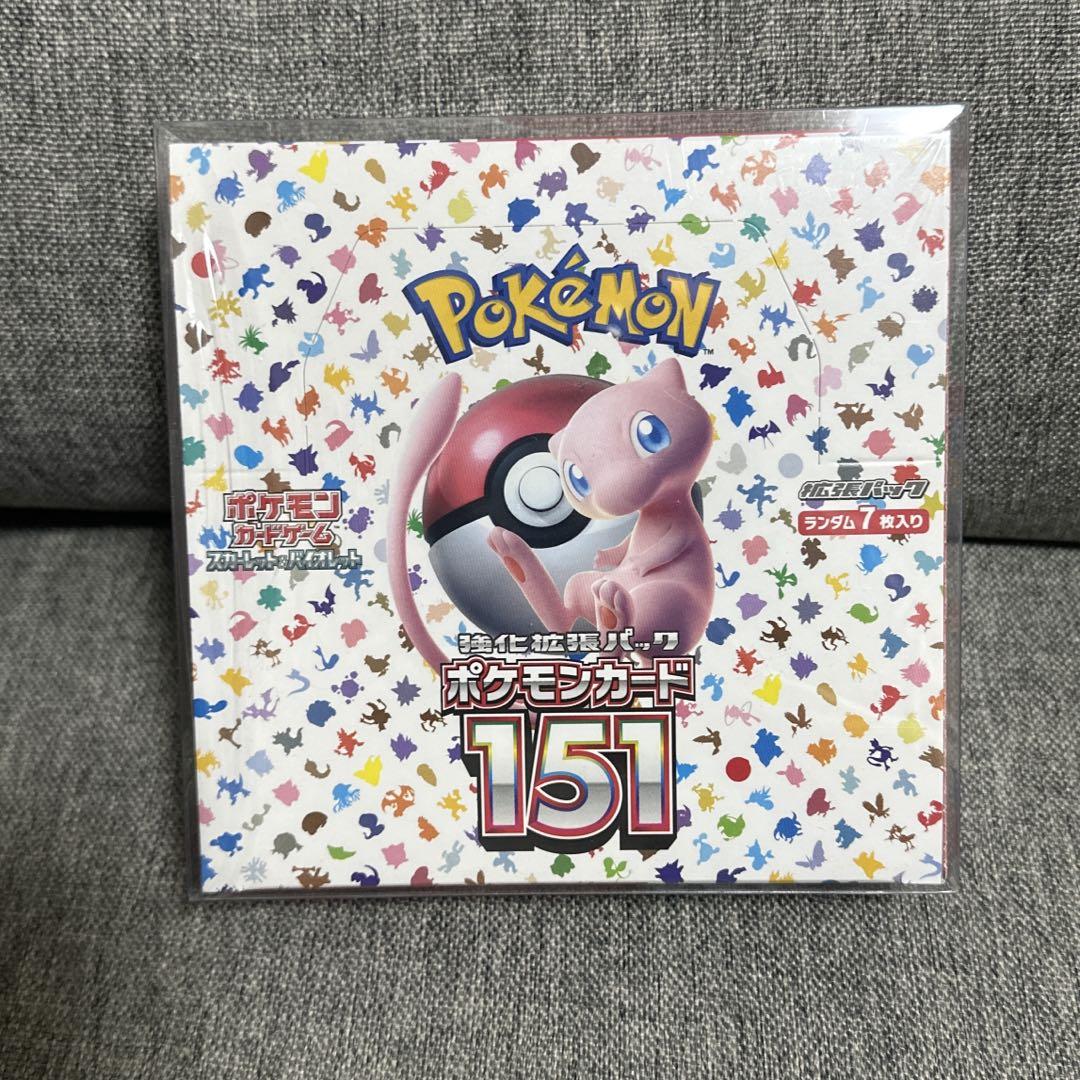 ポケモンカード151 BOX シュリンク付き