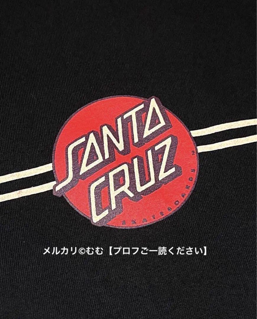 ☆美品】限定 SANTA CRUZ×スパイダーマンMARVELハンドTシャツM黒 - T