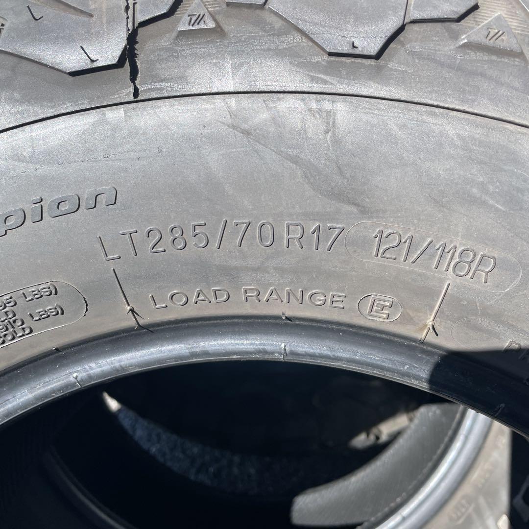 BFGoodrich All-Terrain LT285/70R17 ラングラー