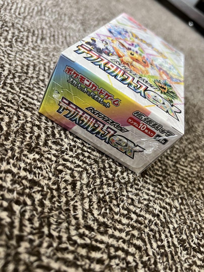 【新品・未開封】ポケカ テラスタルフェスex 1BOX　シュリンク付き