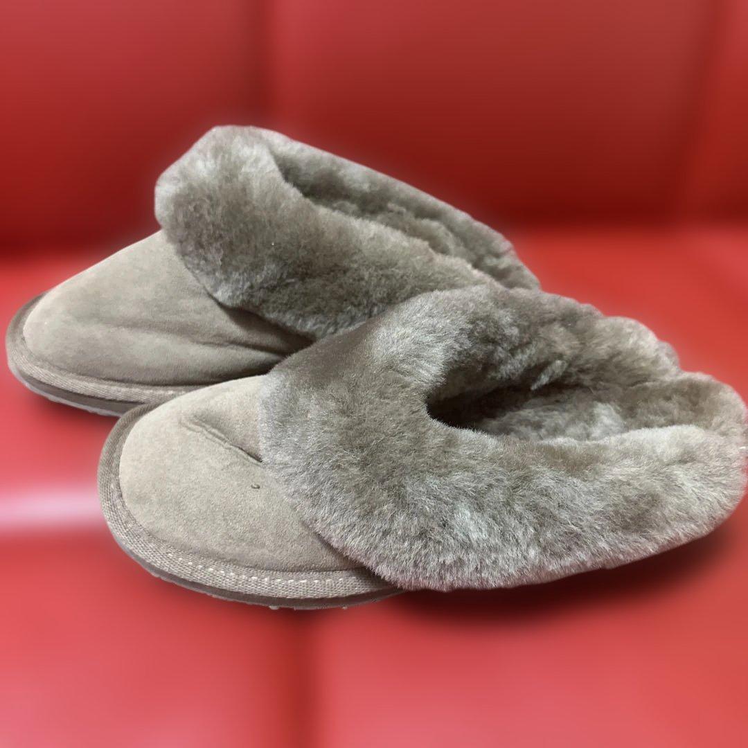 emuブラウン ルームシューズ オーストラリアメンズサイズEMU Australia