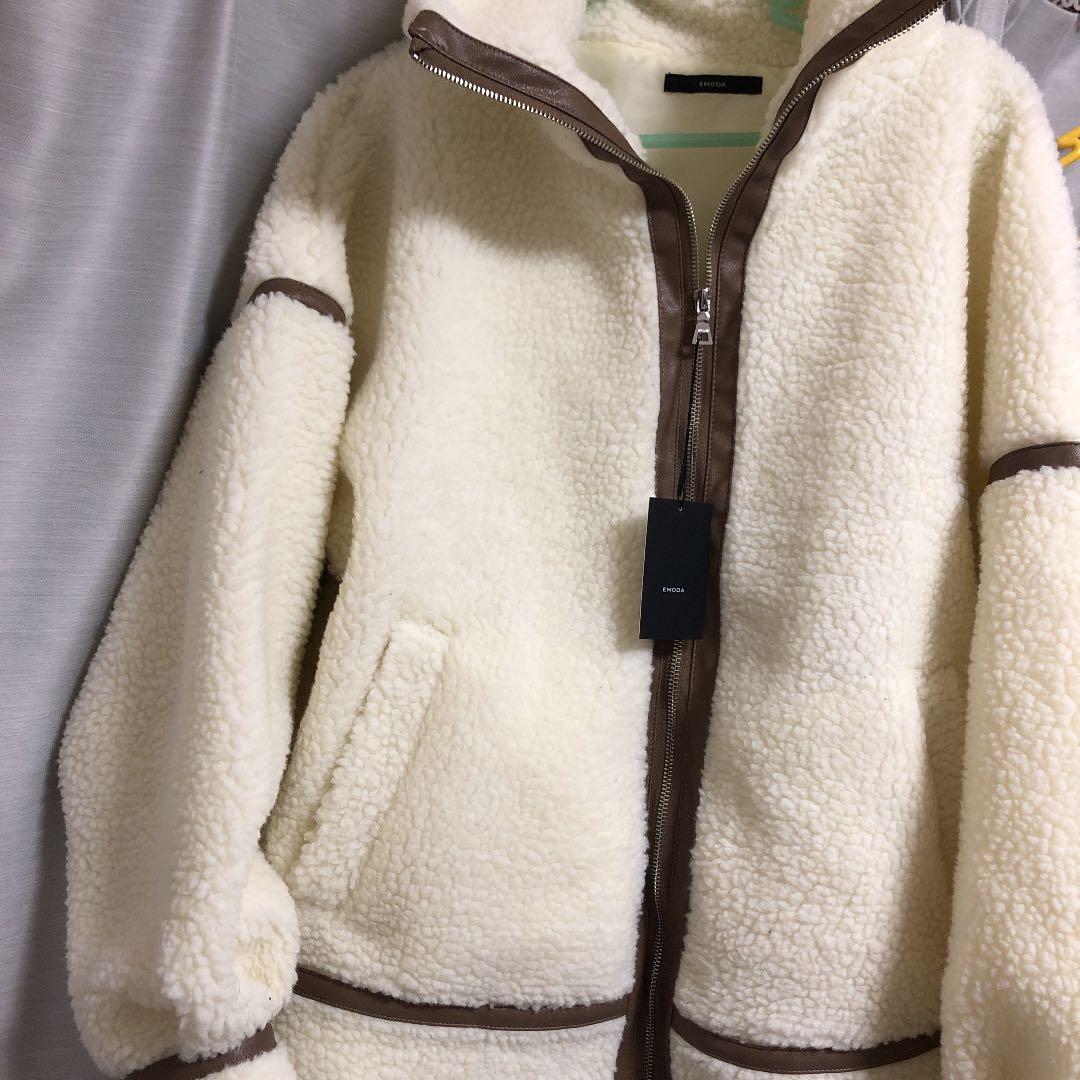 得価最安値 EMODA ボアブルゾン アウター a7lzu-m92590336994 最安値通販