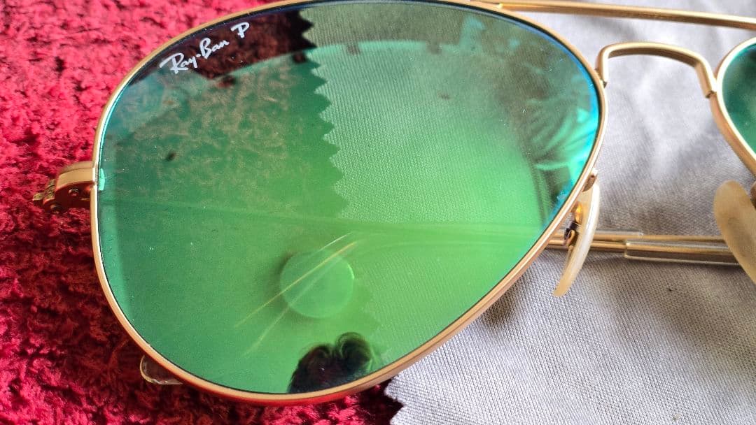 Ray-Ban サングラス ゴールドフレーム