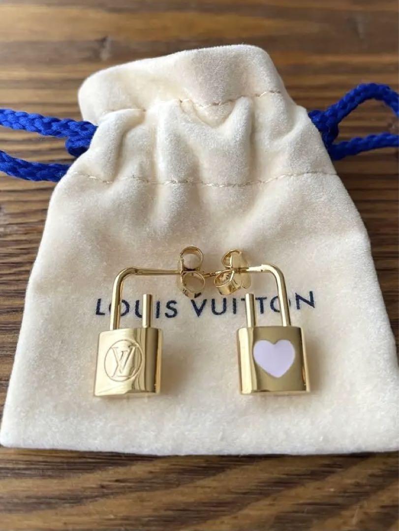 [SALE]ヴィトン Vuitton レア ピアスカドゥナ ハート ロマンティック♡【Louis Vuitton】カドゥナ ハート ピアス