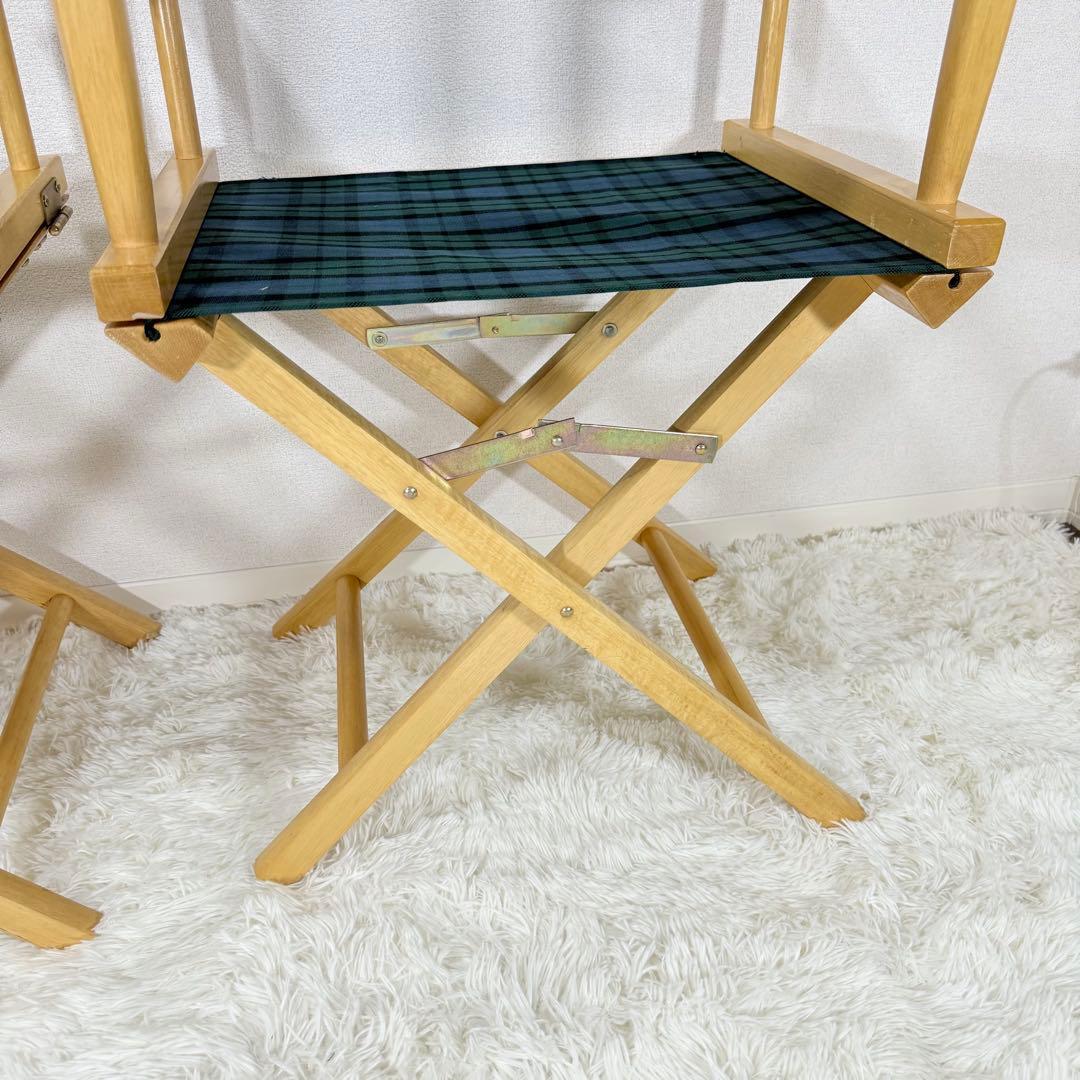 チェック柄目立った傷や汚れなし