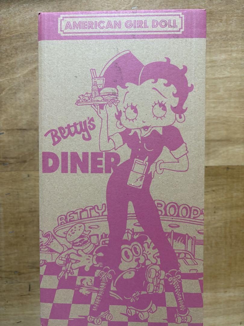 icchanBetty boop ハンバーガーショップ フィギュア