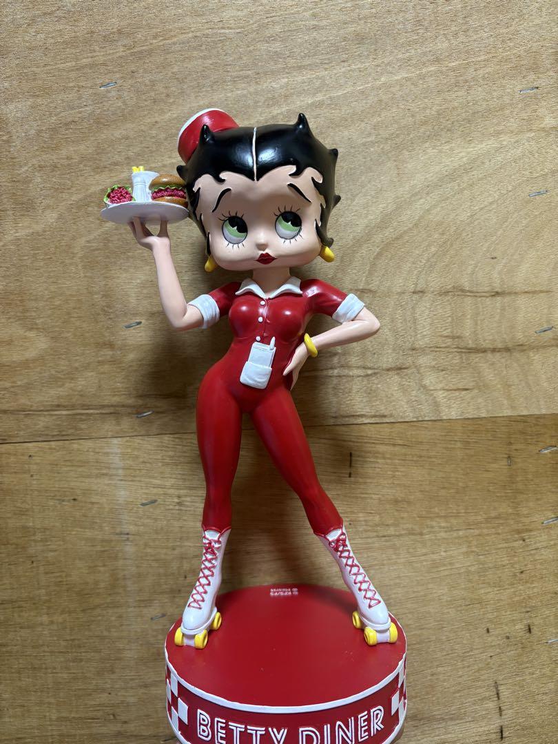 icchanBetty boop ハンバーガーショップ フィギュア