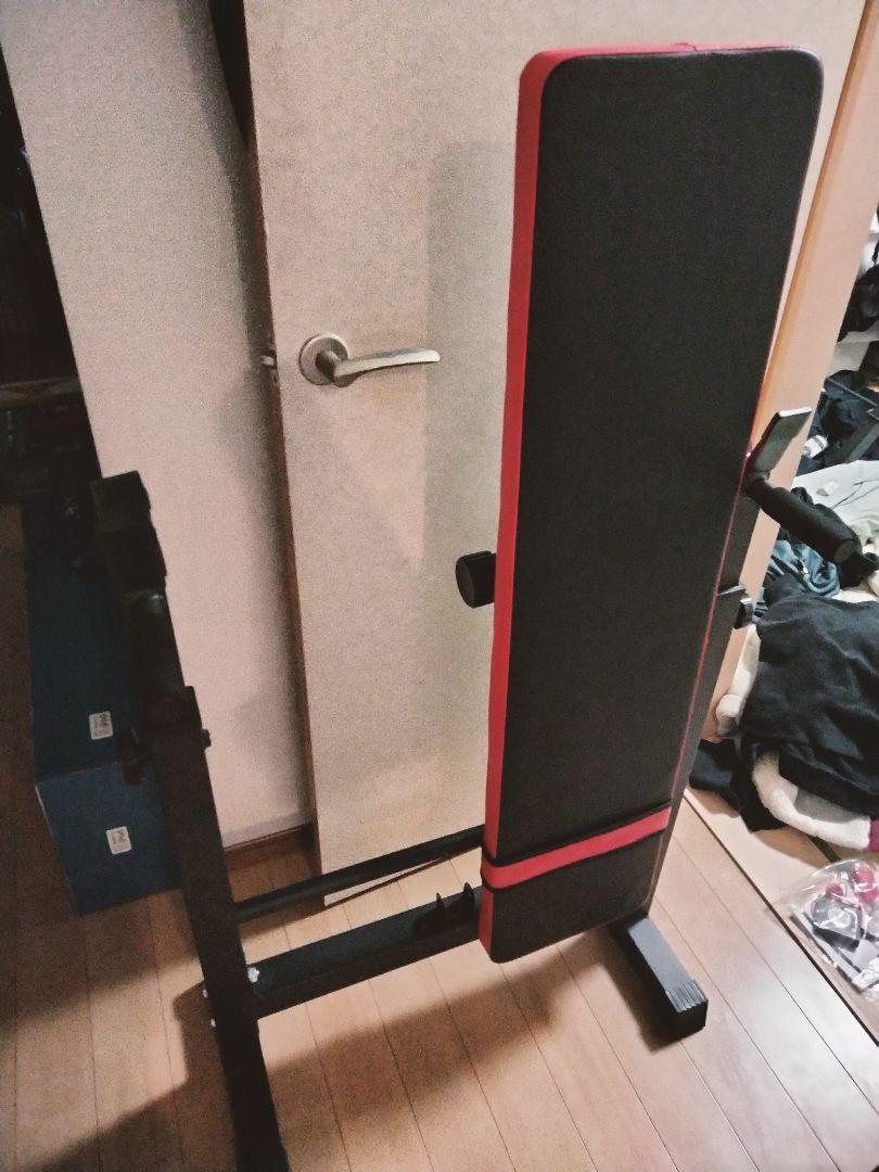 【値下げ】ベンチプレスセット（台＋バーベル類）　筋トレ　トレーニング
