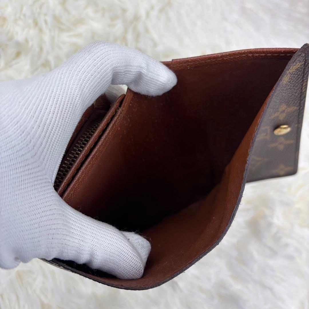 【美品】ルイヴィトン モノグラム ポルトモネビエトレゾール L字ファスナー財布 【美品】ルイヴィトン モノグラム ポルトモネビエトレゾール L字ファスナー財布