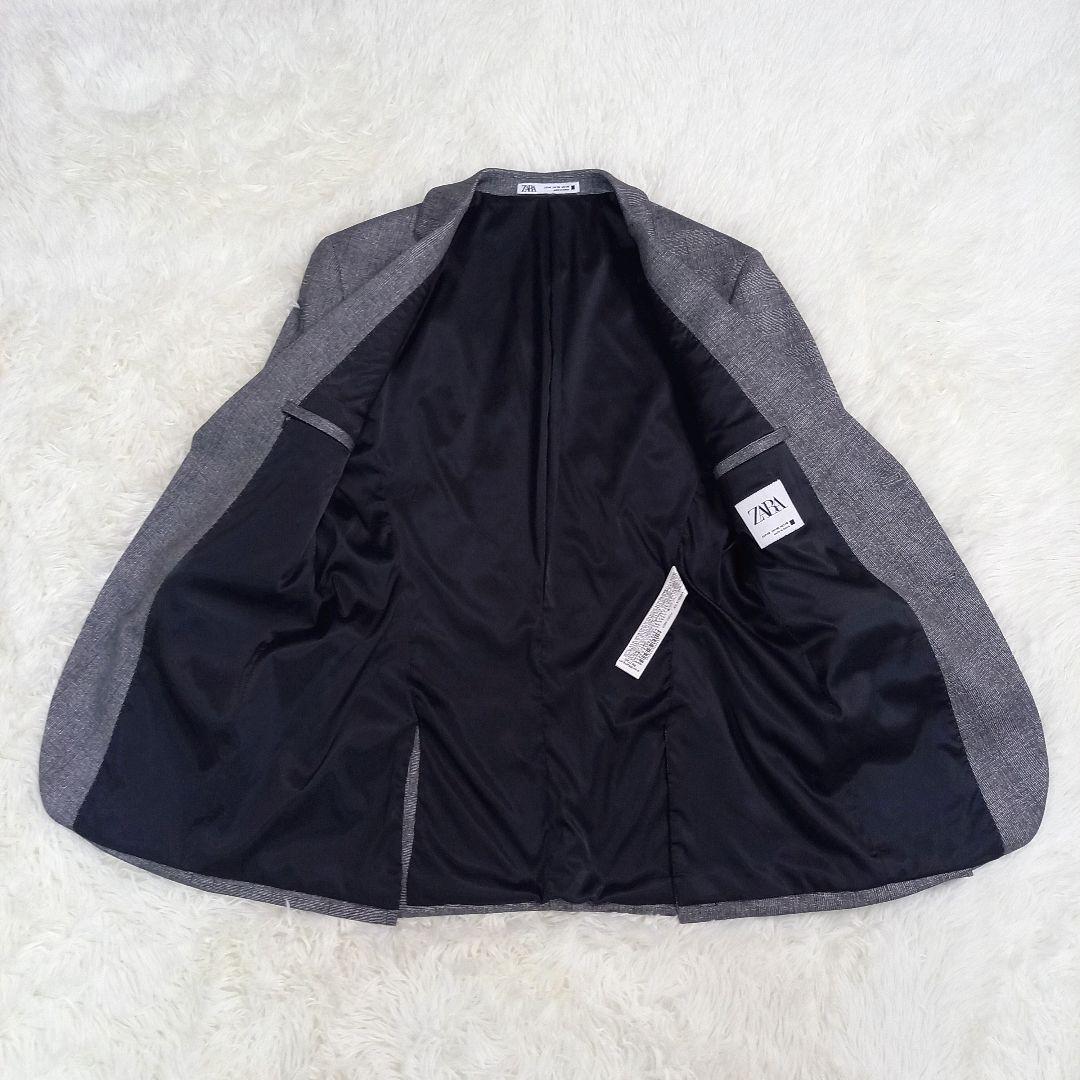 美品】ZARA ザラ セットアップ スーツ グレンチェック Lサイズ 2