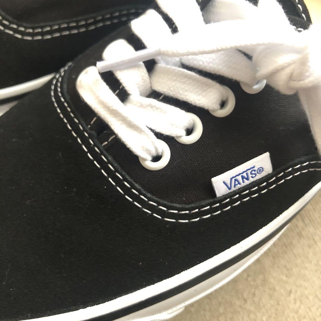 最新 完売 VANS PREMIUM オーセンティック 44 黒 28.0